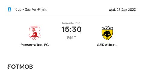 panserraikos fc v aek athens